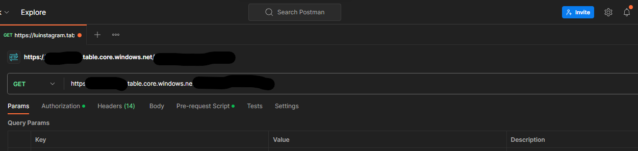 Postman Application Screenshot